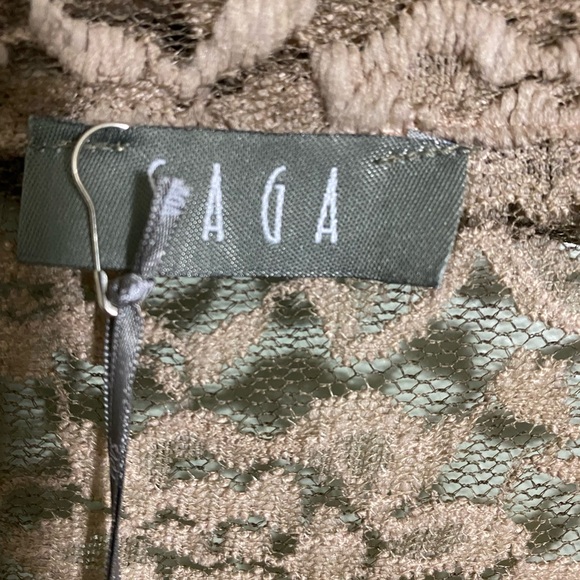 2 NWT/SAGA SHEER FLORAL EMBROIDERED CARDIGANS SIZES 2 & 3 - Picture 7 of 7